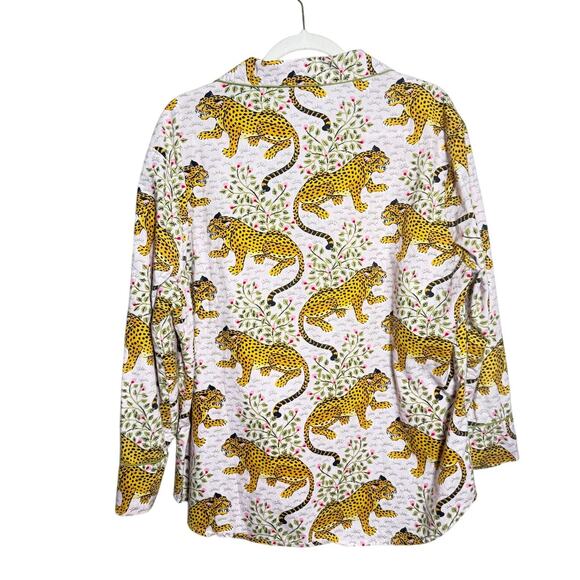 Printfresh Cheetah Sleep Shirt Sz. XL and Matching Tote Bag - Picture 4 of 6